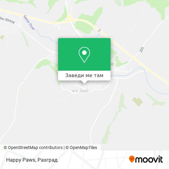 Happy Paws карта