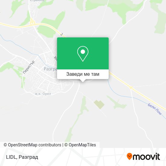 LIDL карта