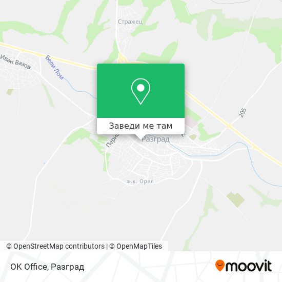 OK Office карта