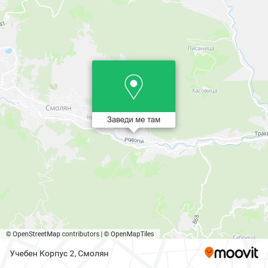 Учебен Корпус 2 карта
