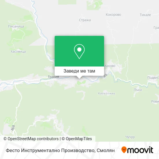 Фесто Инструментално Производство карта