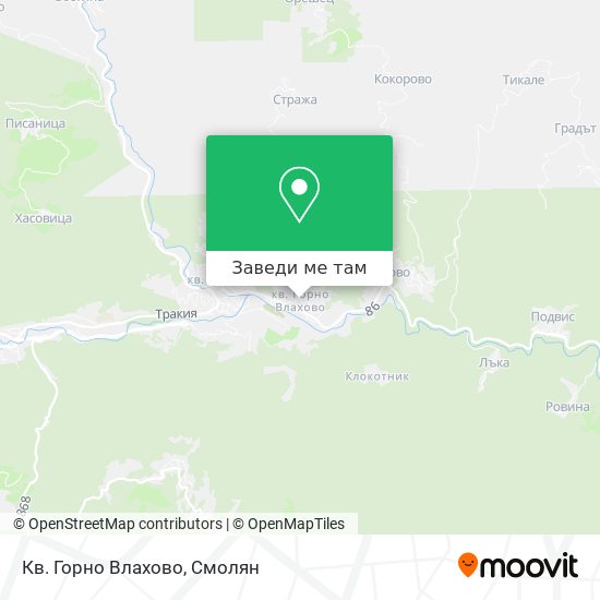 Кв. Горно Влахово карта