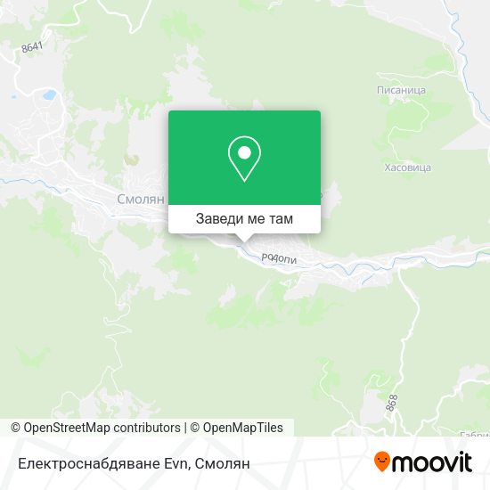 Електроснабдяване Evn карта