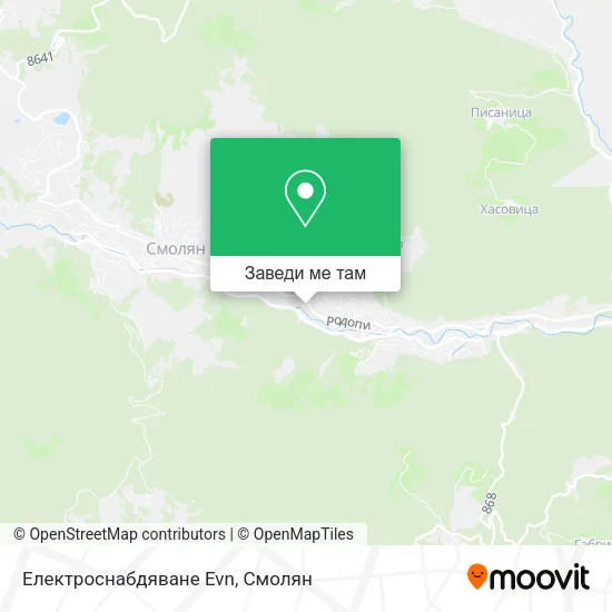 Електроснабдяване Evn карта