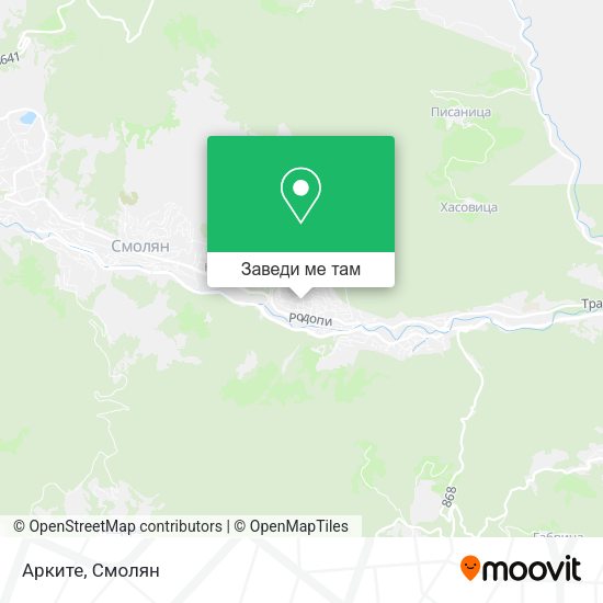 Арките карта
