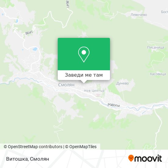 Витошка карта