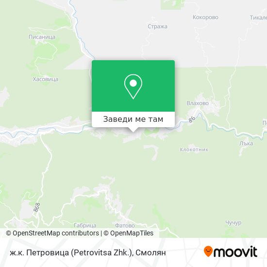 ж.к. Петровица (Petrovitsa Zhk.) карта