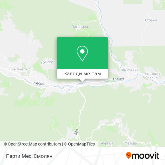 Парти Мес карта