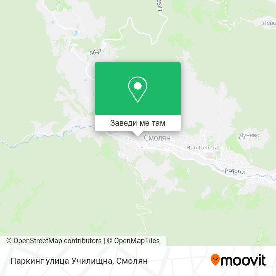 Паркинг улица Училищна карта