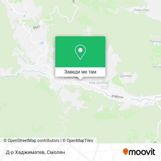 Д-р Хаджиматев карта