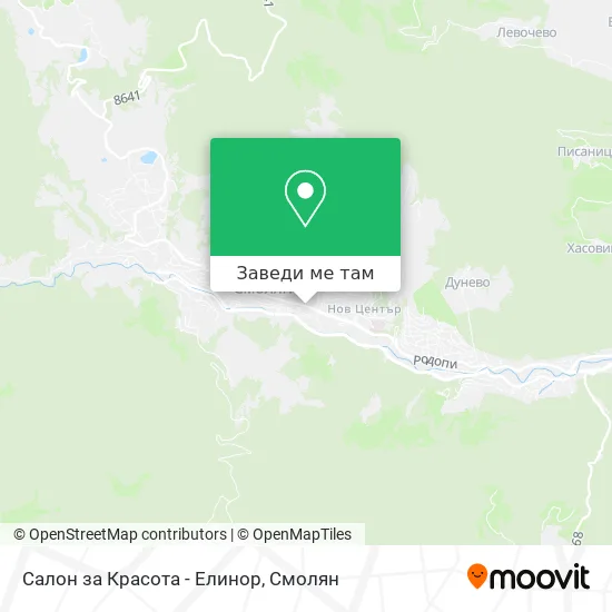 Салон за Красота - Елинор карта