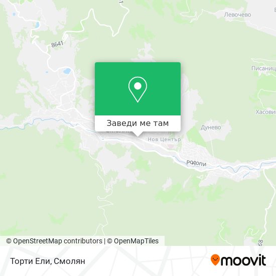 Торти Ели карта