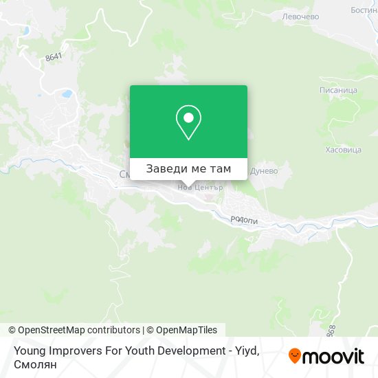 Young Improvers For Youth Development - Yiyd карта