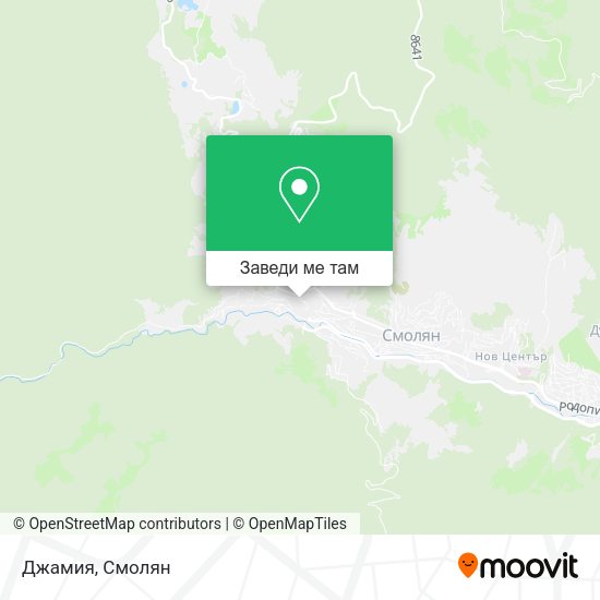 Джамия карта