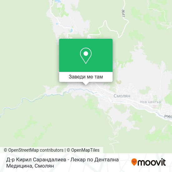 Д-р Кирил Сарандалиев - Лекар по Дентална Медицина карта