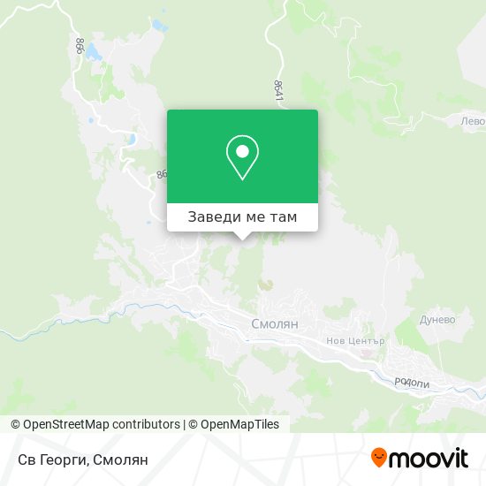 Св Георги карта