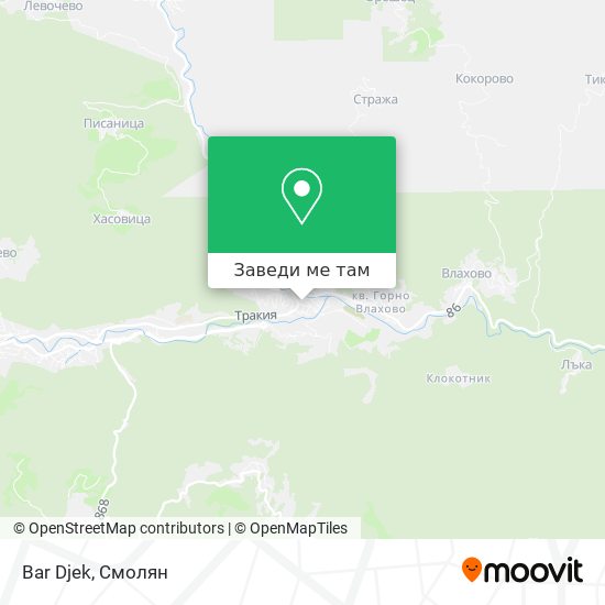 Bar Djek карта