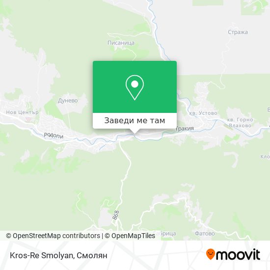 Kros-Re Smolyan карта