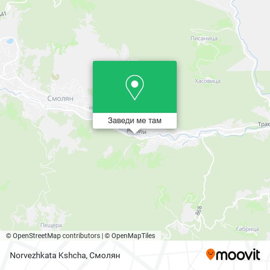 Norvezhkata Kshcha карта