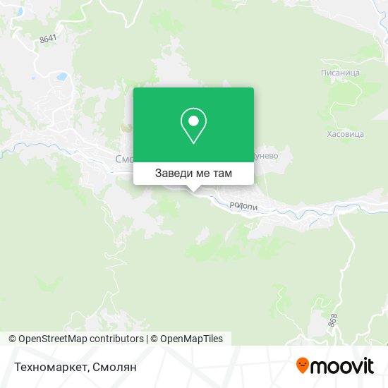 Техномаркет карта