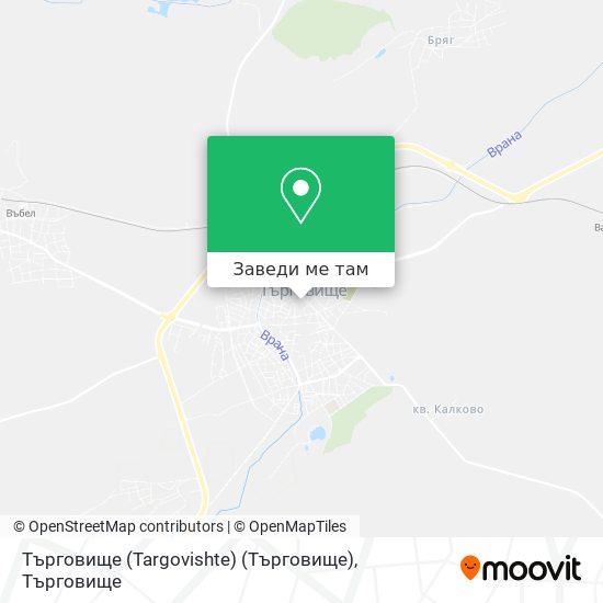 Търговище (Targovishte) (Търговище) карта