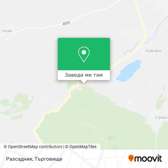 Разсадник карта