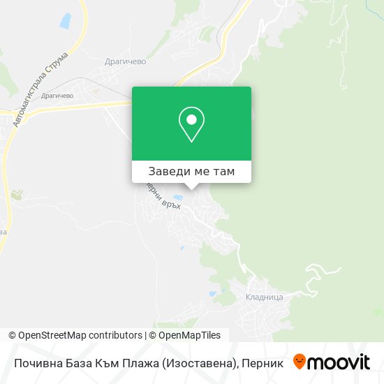 Почивна База Към Плажа (Изоставена) карта