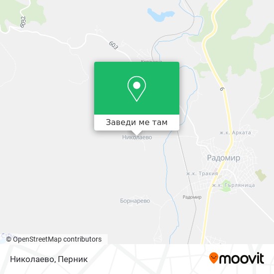 Николаево карта