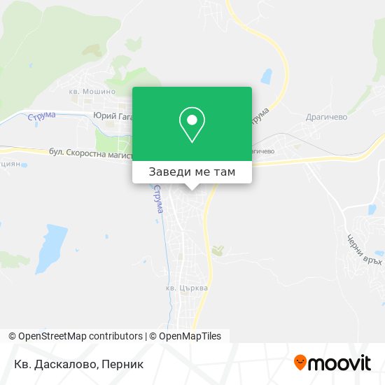 Кв. Даскалово карта
