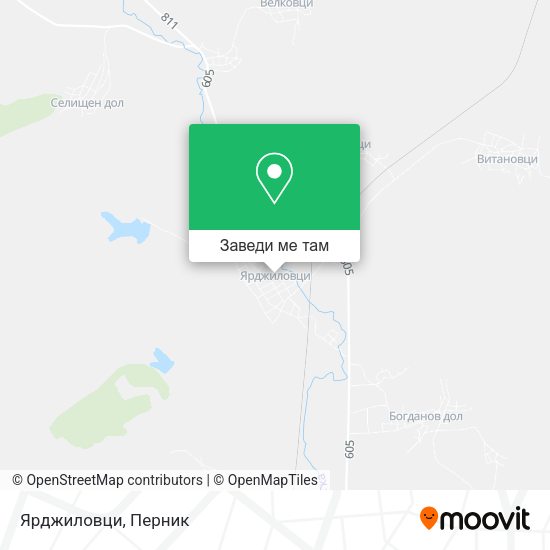 Ярджиловци карта