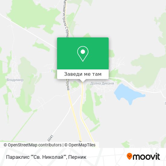 Параклис ""Св. Николай"" карта