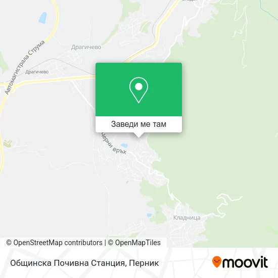 Общинска Почивна Станция карта