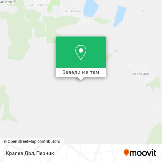 Кралев Дол карта