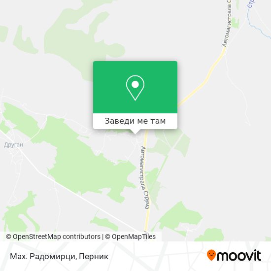 Мах. Радомирци карта
