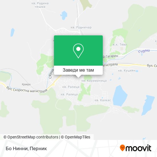 Бо Нинни карта