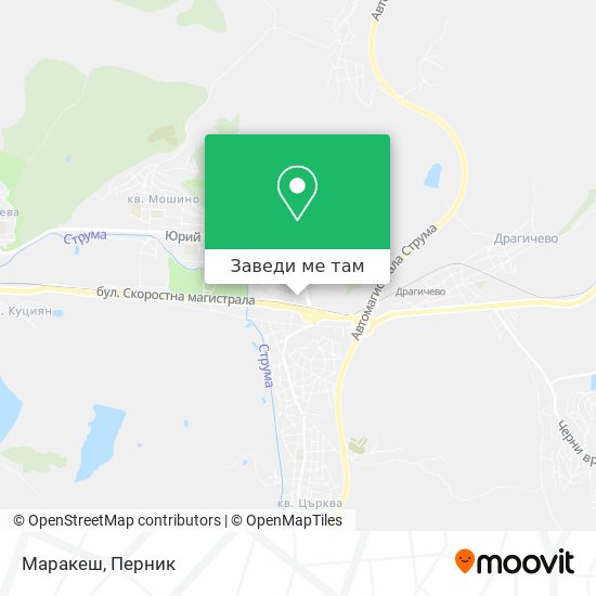 Маракеш карта