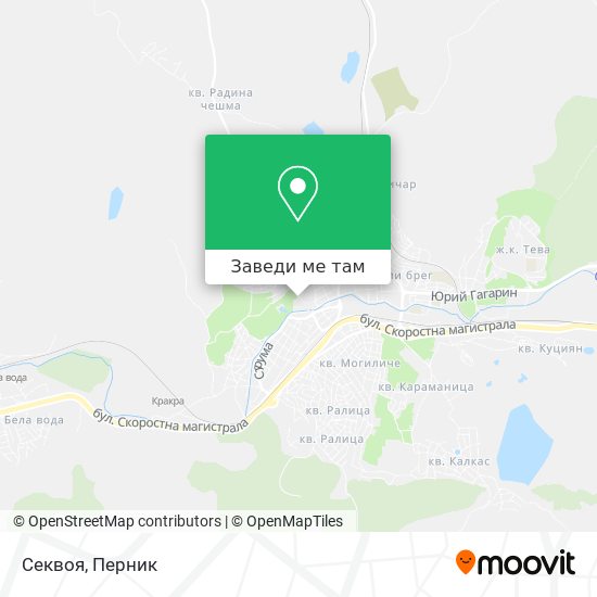 Секвоя карта