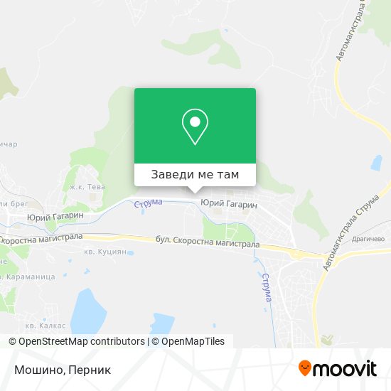 Мошино карта