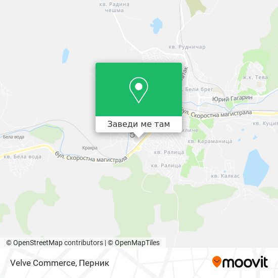 Velve Commerce карта