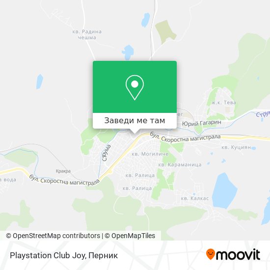Playstation Club Joy карта