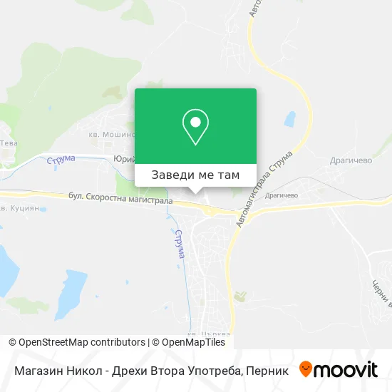 Магазин Никол - Дрехи Втора Употреба карта