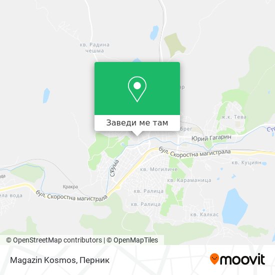 Magazin Kosmos карта