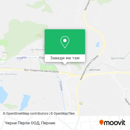 Черни Перли ООД карта