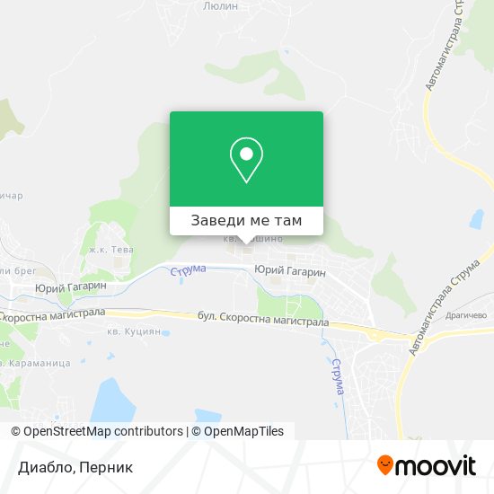 Диабло карта