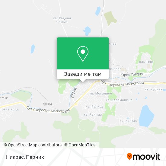 Никрас карта