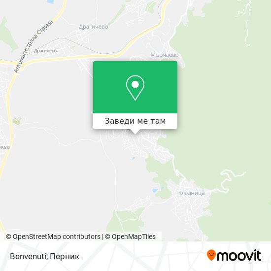 Benvenuti карта