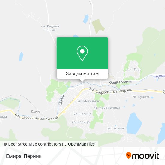 Емира карта