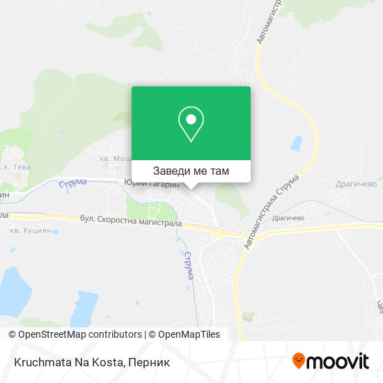 Kruchmata Na Kosta карта