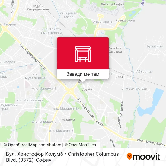Бул. Христофор Колумб / Christopher Columbus Blvd. (0372) карта