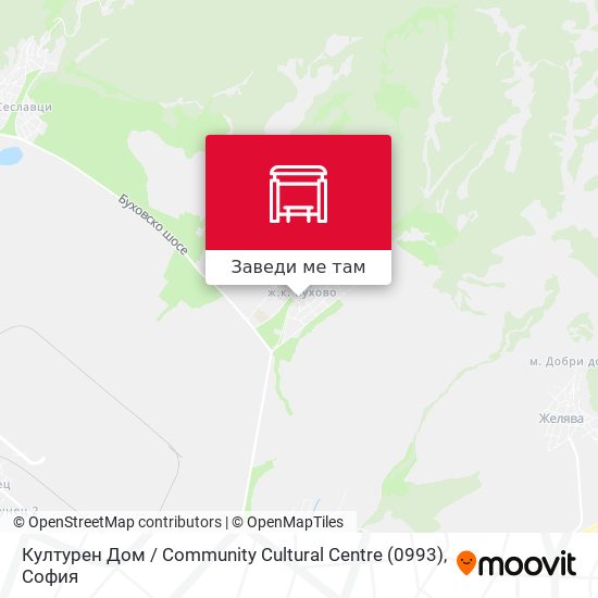 Културен Дом / Community Cultural Centre (0993) карта